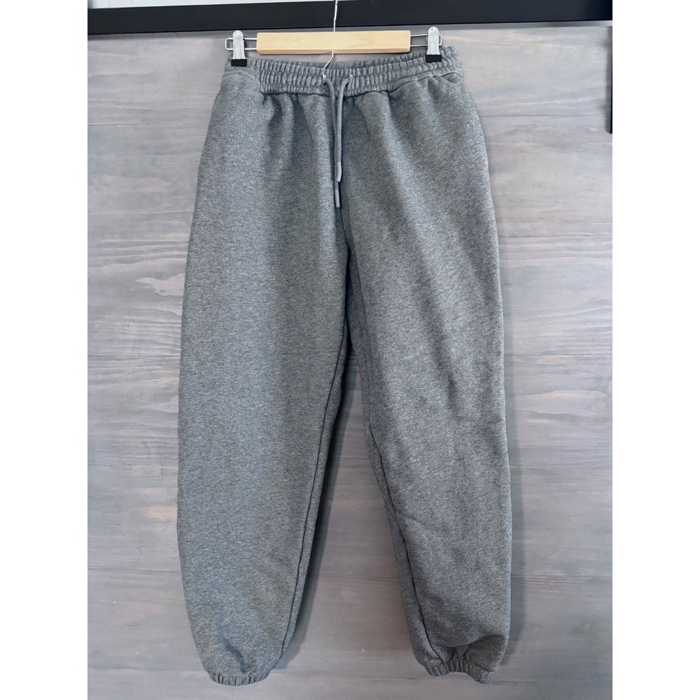 MY OUTFIT‎ ONLINE JOGGER FIT SWEATPANTS - HEATHER GRAY SIZE MEDIUM HEAVY COTTON - Picture 4 of 8